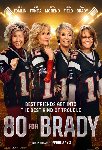 Affiche du film 80 for Brady