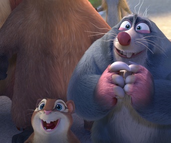 Une scène du film The Nut Job 2: Nutty by Nature