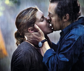 Une scène du film Encore un baiser