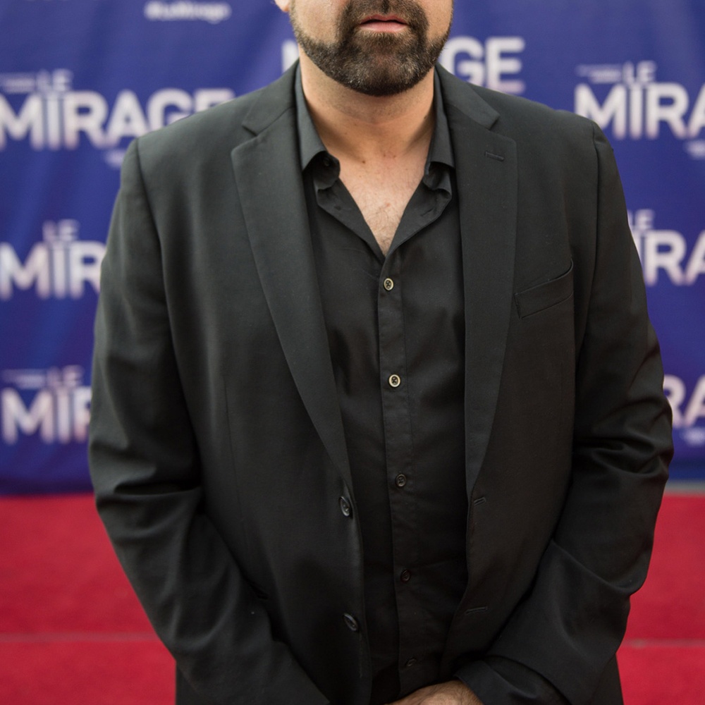 Sur le tapis rouge du film Le mirage