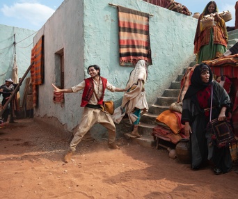 Une scène du film Aladdin