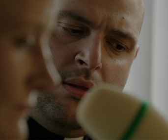 Une scène du film Au nom du fils