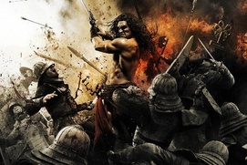 Affiche du film Conan the Barbarian Affiche du film Conan the Barbarian