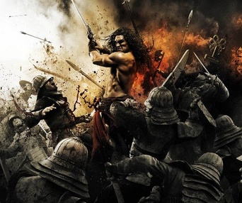 Affiche du film Conan the Barbarian