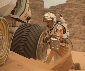 Une scène du film The Martian