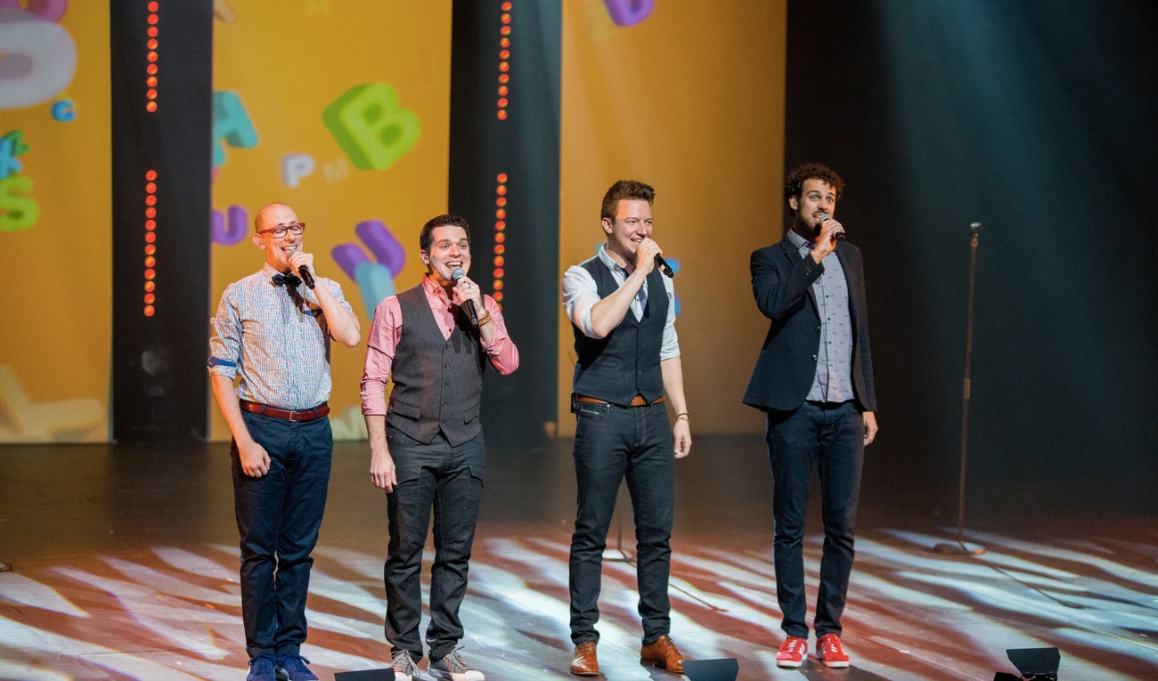 QW4RTZ : Du bonheur a capella