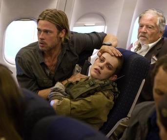 Une scène du film World War Z