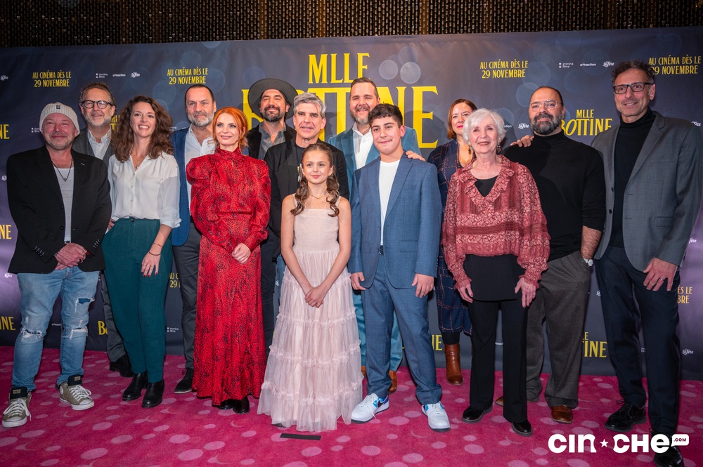 Tapis rouge du film Mlle Bottine