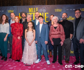 Tapis rouge du film Mlle Bottine