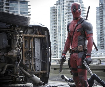 Une scène du film Deadpool