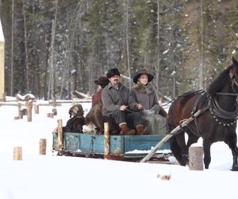 Une scène du film Maria Chapdelaine