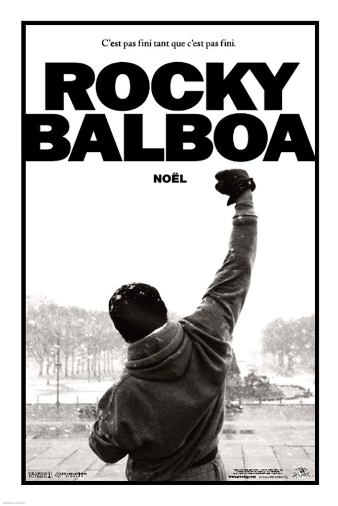 Galerie - Primeur : Affiche en français de Rocky Balboa