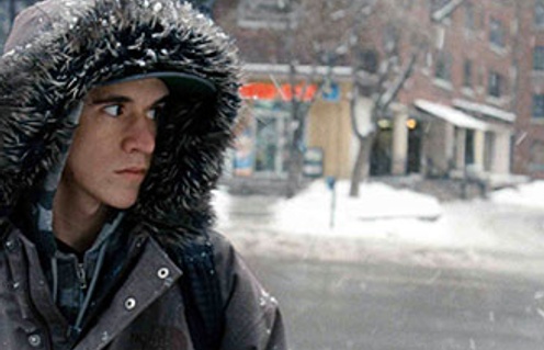 Une scène du film Après la neige