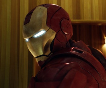 Une scène du film Iron Man 2