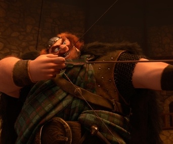 Une scène du film Brave