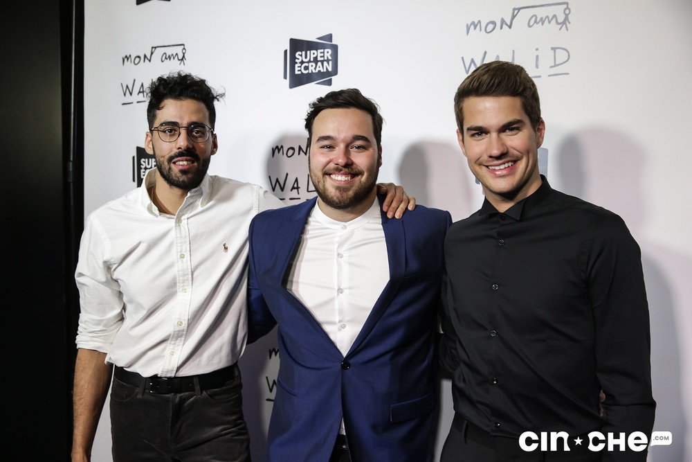 Sur le tapis rouge du film Mon ami Walid