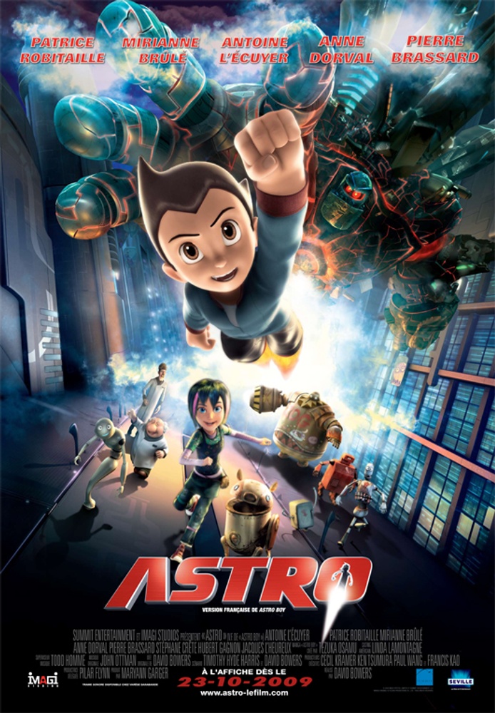 Galerie - Affiche en français du film d'animation Astro