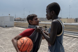 Une scène du film La vie devant soi