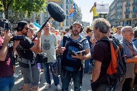 Une scène du film Avec un sourire, la révolution!