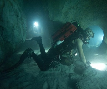 Une scène du film Sanctum