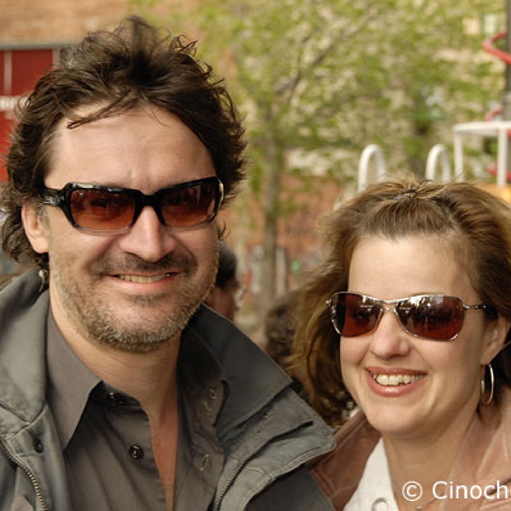 François Papineau en compagnie de Sylvie Moreau