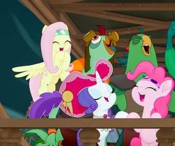 Une scène du film My Little Pony: The Movie