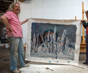 Une scène du film Beltracchi: The Art of Forgery