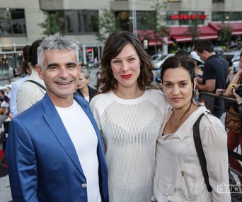 Sur le tapis rouge de Mommy