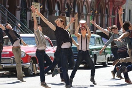 Une scène du film West Side Story