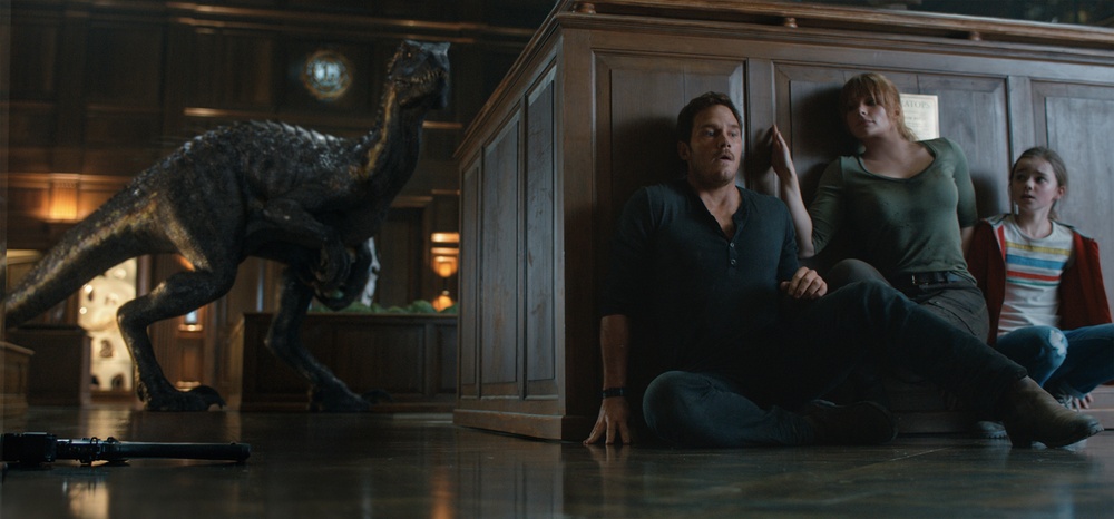 Une scène du film Jurassic World: Fallen Kingdom