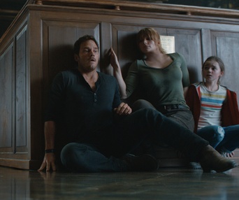 Une scène du film Jurassic World: Fallen Kingdom