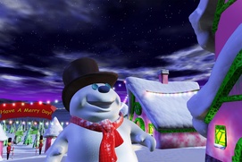 Une scène du film Santa vs. the Snowman in 3D
