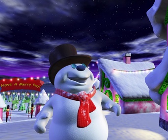 Une scène du film Santa vs. the Snowman in 3D