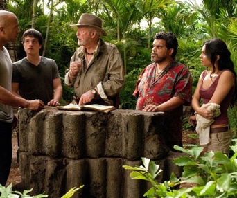 Une scène du film Journey 2: The Mysterious Island