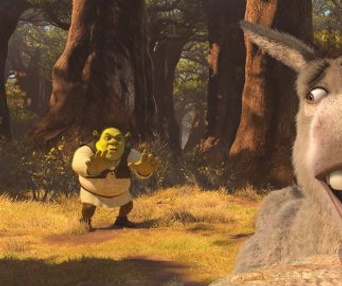 Une scène du film Shrek Forever After