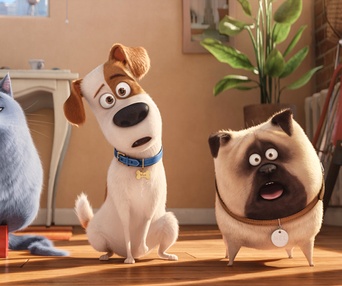 Une scène du film The Secret Life of Pets