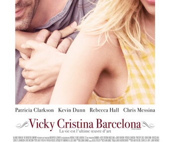 Affiche en français du film Vicky Cristina Barcelona