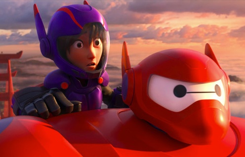 Une scène du film Big Hero 6