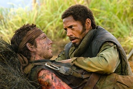 Scène du film Tropic Thunder Scène du film Tropic Thunder