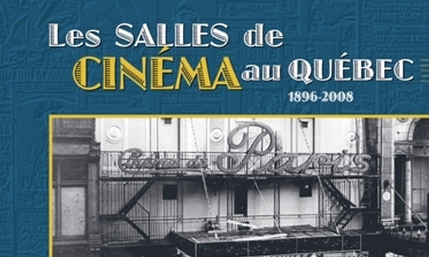 Un livre sur les salles de cinéma au Québec