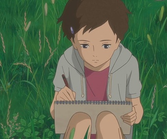 Une scène du film Souvenirs de Marnie