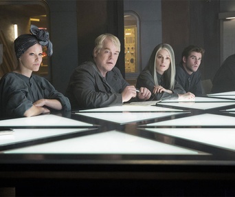 Une scène de The Hunger Games : Mockingjay Part 1