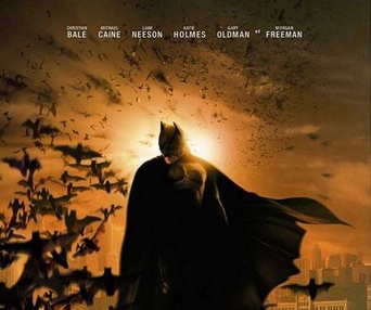 Affiche américaine du film Batman Begins