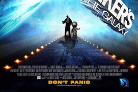 Affiche du film Hitchhiker's Guide to the Galaxy Affiche du film Hitchhiker's Guide to the Galaxy