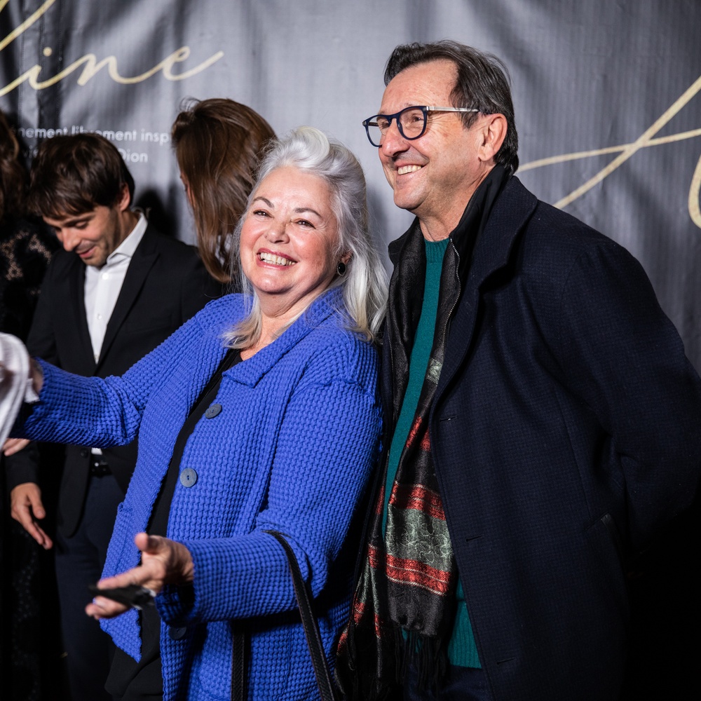 Tapis rouge du film Aline