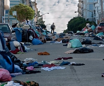 Une scène du film Contagion