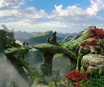 Une scène du film Oz: The Great and Powerful