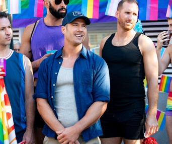 Une scène du film Bros