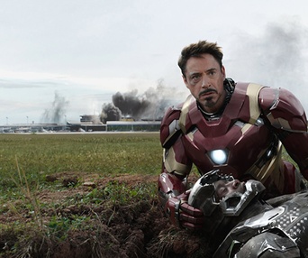 Une scène du film Captain America: Civil War