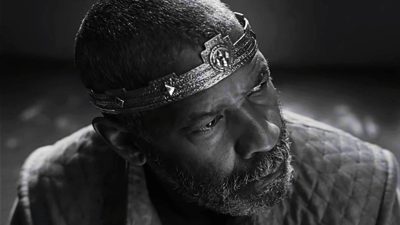 Une scène du film The Tragedy of Macbeth